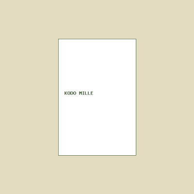 Kodo Millet