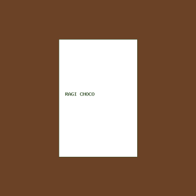 Ragi Chocolate Cookies